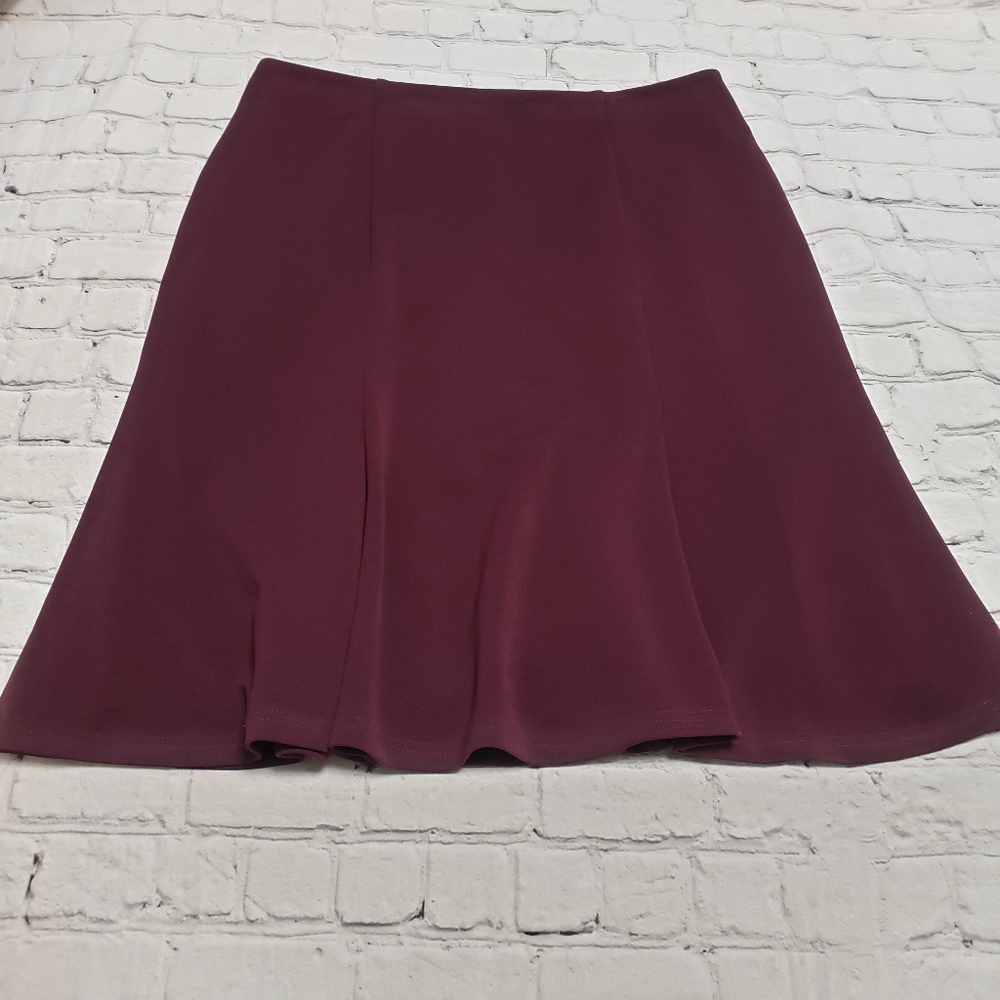Moda lux flare women's skirt. Plus size skirt.